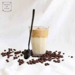 House Of Husk Latte Macchiato Lepels Set - Lange Theelepels - Koffielepels - Longdrinklepels - Sorbetlepels - Barlepel - RVS - 6 Stuks - 20CM - Zwart 11 House Of Husk Latte Macchiato Lepels Set - Lange Theelepels - Koffielepels - Longdrinklepels - Sorbetlepels - Barlepel - RVS - 6 Stuks - 20CM - Zwart -Meubelwinkel 1200x1200 601