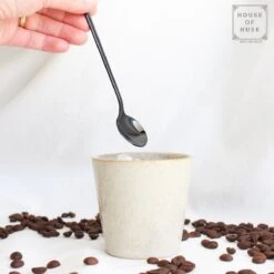 House Of Husk® Theelepels Set - Theelepeltjes - Koffielepels - Koffielepeltjes - RVS - 13cm - 12 Stuks - Zwart -Meubelwinkel 1200x1200 627