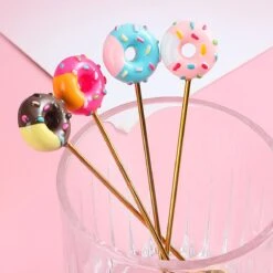 Gebaksvorkjes Donut Set Van 4 Taartvorkjes - Goud -Meubelwinkel 1200x1200 633