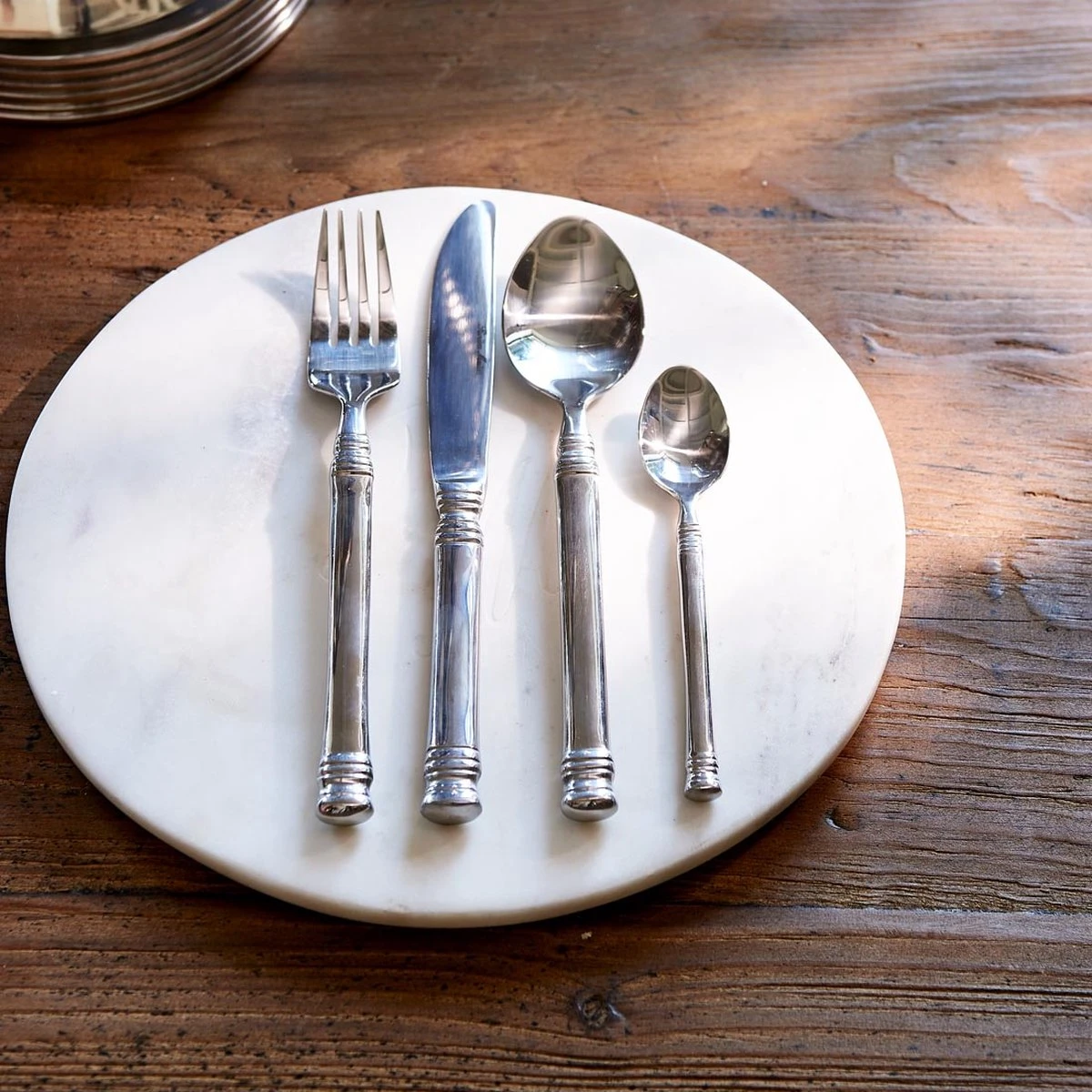 Riviera Maison Bestekset Zilver - Bon Appétit Cutlery - Set Van 4 Stuks 4 Riviera Maison Bestekset Zilver - Bon Appétit Cutlery - Set Van 4 Stuks - Afbeelding 2