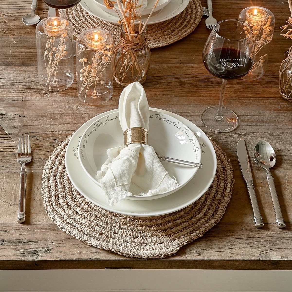 Riviera Maison Bestekset Zilver - Bon Appétit Cutlery - Set Van 4 Stuks 7 Riviera Maison Bestekset Zilver - Bon Appétit Cutlery - Set Van 4 Stuks - Afbeelding 5