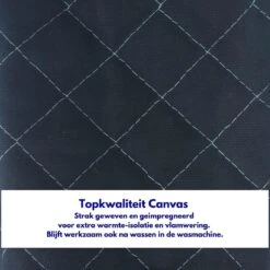 Gohh 2 Canvas Ovenhandschoenen Ovenwanten Zwart - 33 Cm (tot 300 Graden) -Meubelwinkel 1200x1200 693