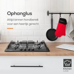 KitchenLove Ovenwanten - 2 Stuks Ovenhandschoenen - Hittebestendig Tot 250 °C - Siliconen - Rood 14 KitchenLove Ovenwanten - 2 Stuks Ovenhandschoenen - Hittebestendig Tot 250 °C - Siliconen - Rood -Meubelwinkel 1200x1200 722