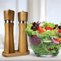 Nimma® Peper En Zoutmolen Set - Incl Navul Lepel - Verstelbare Maalgraad - Acacia Hout 16 Nimma® Peper En Zoutmolen Set - Incl Navul Lepel - Verstelbare Maalgraad - Acacia Hout -Meubelwinkel 1200x1200 746