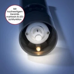 IGOODS Keramiek Elektrische Pepermolen En Zoutmolen - Pepermolen - Zoutmolen - 2 Stuks- Wit -Meubelwinkel 1200x1200 760