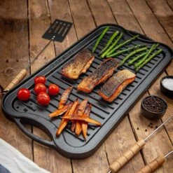 Nuovva Dubbelzijdig Gietijzeren Grillplaat - 50cm X 26cm 10 Nuovva Dubbelzijdig Gietijzeren Grillplaat - 50cm X 26cm -Meubelwinkel 1200x1200 79