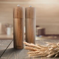 Dieux® - Peper En Zoutmolen Set - Cilinder Vorm - 22CM - Zout Peper Kruiden - 2 Stuks - Acacia Hout - Instelbare Maalgraad - Duurzaam - Luxe Kwaliteit - Hervulbaar - Pepermolen - Zoutmolen - BBQ Accesoires - Pasen 13 Dieux® - Peper En Zoutmolen Set - Cilinder Vorm - 22CM - Zout Peper Kruiden - 2 Stuks - Acacia Hout - Instelbare Maalgraad - Duurzaam - Luxe Kwaliteit - Hervulbaar - Pepermolen - Zoutmolen - BBQ Accesoires - Pasen -Meubelwinkel 1200x1200 832