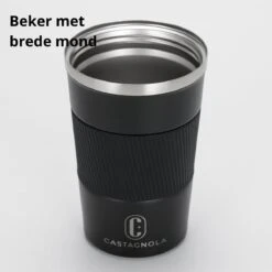 Castagnola Design RVS Koffiebeker To Go - Zwart - 380ml - Thermosbeker - Theebeker 18 Castagnola Design RVS Koffiebeker To Go - Zwart - 380ml - Thermosbeker - Theebeker -Meubelwinkel 1200x1200 849