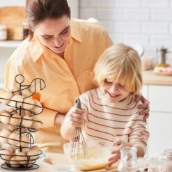 Eiermand – Eierrek – Eierhouder – Eieren – Zwart - Pasen - Tot 40 Eieren - BAULK® -Meubelwinkel 1200x1200 896