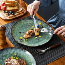 Serviesset 8 Personen - 24 Delig - Handgemaakt Keramiek - Vancasso Groen -Meubelwinkel 1200x1200 944