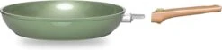Just Vegan Koekenpan ECO Met Afneembaar Handvat 20 Cm Aluminium Groen -Meubelwinkel 1200x273