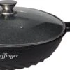 Cheffinger Wokpan Met Deksel - 32cm - Zwart - Pan - Keukenaccessoires -Meubelwinkel 1200x412 1