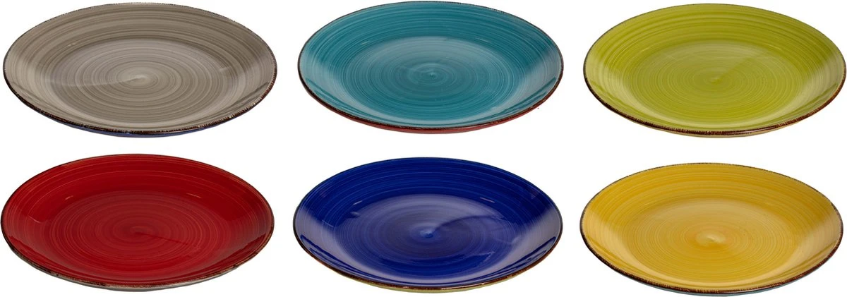 Imperial Kitchen Serviesset Malaga - Geschikt Voor 6 Personen - 18 Delig 5 Imperial Kitchen Serviesset Malaga - Geschikt Voor 6 Personen - 18 Delig - Afbeelding 3