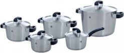 BK Conical Cool Glas Pannenset - 5-delig - Glazen Deksels - Geschikt Voor Alle Warmtebronnen -Meubelwinkel 1200x518