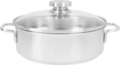 Demeyere Apollo 7 - Kookpan - 24 Cm - Met Glazen Deksel