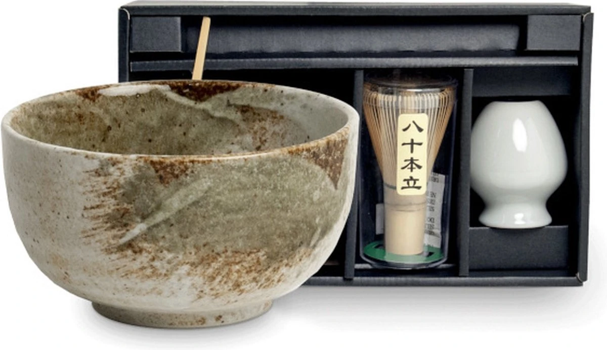 Japanse Matcha Thee Set Negai 3 Japanse Matcha Thee Set Negai