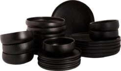 Maastricht Porselein Serviesset Universe Porselein 6-persoons 24-delig Zwart -Meubelwinkel 1200x707 7