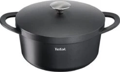 Tefal Trattoria Braadpan - Ø28 Cm - Inclusief Deksel -Meubelwinkel 1200x719