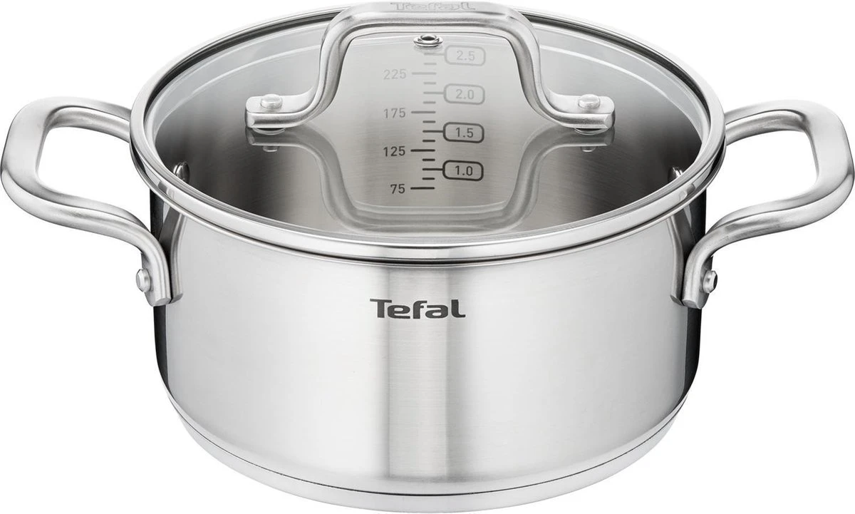 Tefal Virtuoso Pannenset 4-delig - Kookpan Ø 16/20/24 Cm + Steelpan Ø 16 Cm 22 Tefal Virtuoso Pannenset 4-delig - Kookpan Ø 16/20/24 Cm + Steelpan Ø 16 Cm - Afbeelding 20