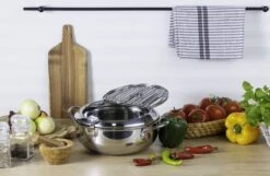 Edënbërg Classic Line - Japanse Frituurpan Met Thermometer - 3.4 Liter - Friteuse/Frituurpot RVS -Meubelwinkel 1200x783 2