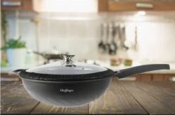 Chefflinger Wokpan - Antiaanbak - 32cm -Meubelwinkel 1200x787 1