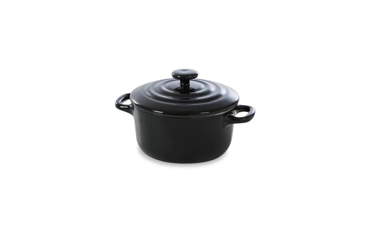 BK Bourgogne Cocotte Ø 10 Cm - 2 Stuks - Zwart - Oven 14 BK Bourgogne Cocotte Ø 10 Cm - 2 Stuks - Zwart - Oven - Afbeelding 12
