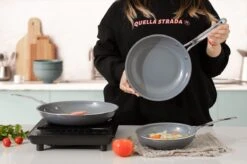 Swiss Pro+ - Koekenpannenset - 3 Delig - Keramisch - Inductie - Milieuvriendelijk - PFAS - PFOA Vrij - Sapphire Green -Meubelwinkel 1200x799 4