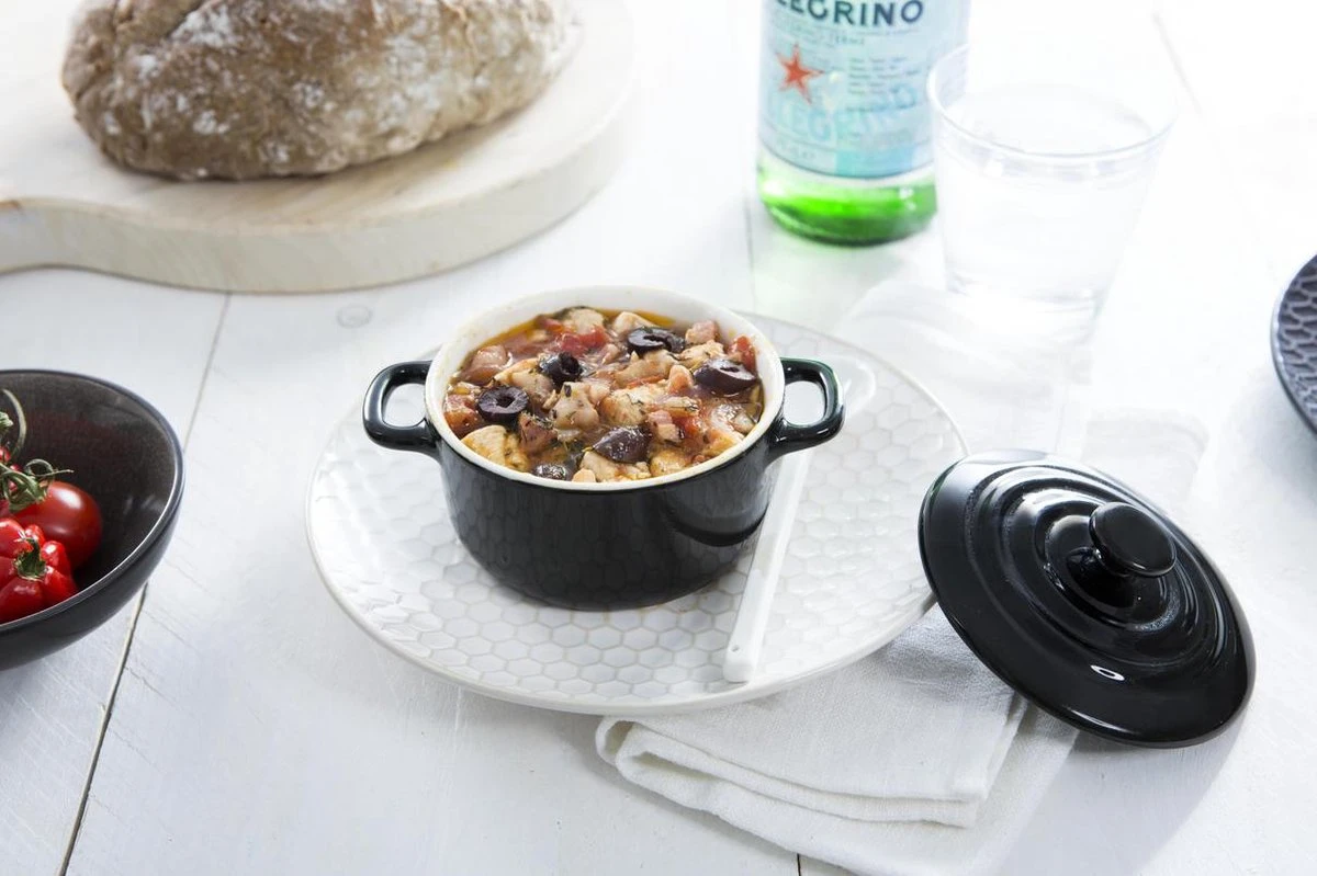 BK Bourgogne Cocotte Ø 10 Cm - 2 Stuks - Zwart - Oven 15 BK Bourgogne Cocotte Ø 10 Cm - 2 Stuks - Zwart - Oven - Afbeelding 13