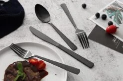 Swiss Pro+ Bestekset In Koffer-72 Delig-12 Persoons-Zwitsers Kwaliteit-Complete Set-100% Roestvrijstaal- Zwart 24 Swiss Pro+ Bestekset In Koffer-72 Delig-12 Persoons-Zwitsers Kwaliteit-Complete Set-100% Roestvrijstaal- Zwart -Meubelwinkel 1200x799 52