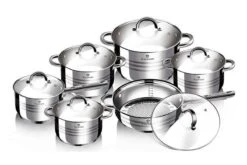 Blaumann 12-delige Roestvrijstalen Pannenset -Meubelwinkel 1200x800 1