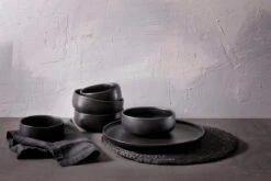 Maastricht Porselein Serviesset Universe Porselein 6-persoons 24-delig Zwart -Meubelwinkel 1200x800 120