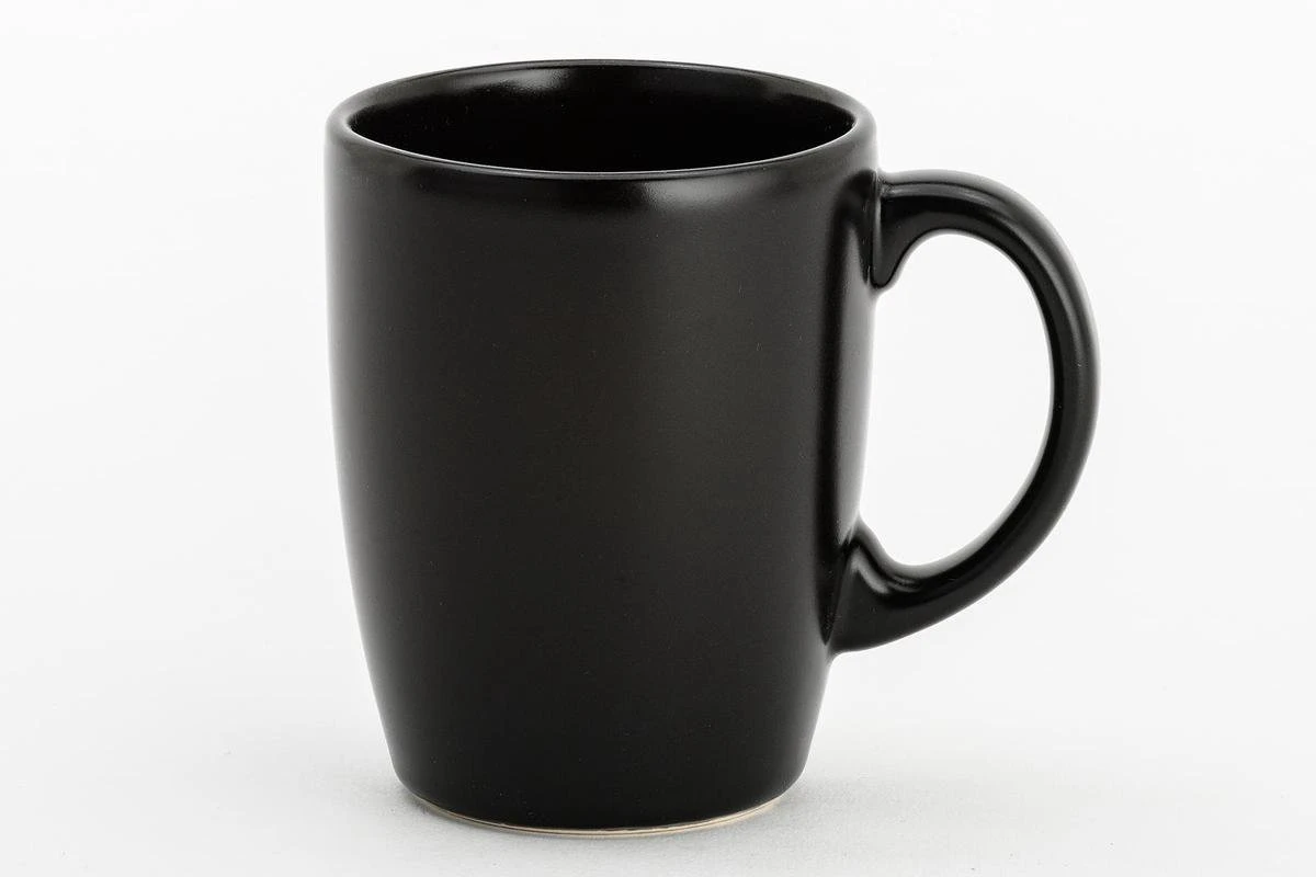 Lite-Body - Hermes - Thee Beker 30cl Set Van 6 - Zwart Mat 4 Lite-Body - Hermes - Thee Beker 30cl Set Van 6 - Zwart Mat - Afbeelding 2