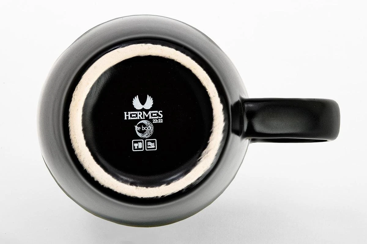 Lite-Body - Hermes - Thee Beker 30cl Set Van 6 - Zwart Mat 5 Lite-Body - Hermes - Thee Beker 30cl Set Van 6 - Zwart Mat - Afbeelding 3