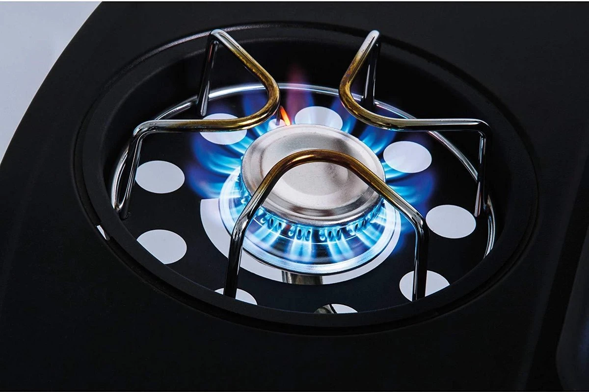 Halifax Gasbarbecue 5,5 KW - Buitenkeuken Met Lavasteen Grillplaat En Gaspit - 100x98 Cm 6 Halifax Gasbarbecue 5,5 KW - Buitenkeuken Met Lavasteen Grillplaat En Gaspit - 100x98 Cm - Afbeelding 4