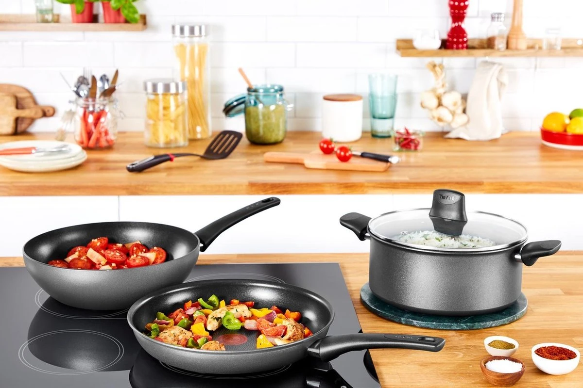 Tefal Easy Chef Wokpan - Ø 28 Cm 7 Tefal Easy Chef Wokpan - Ø 28 Cm - Afbeelding 5