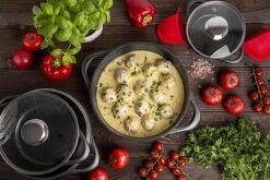 Smile 10-Delige Pannenset - Anti Aanbaklaag - Vaatwasser Bestendig - Zwart - MGK-17 19 Smile 10-Delige Pannenset - Anti Aanbaklaag - Vaatwasser Bestendig - Zwart - MGK-17 -Meubelwinkel 1200x800 64