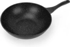 Swiss Pro+ Wokpan - Met Glazen Deksel - 28cm - Zwart 10 Swiss Pro+ Wokpan - Met Glazen Deksel - 28cm - Zwart -Meubelwinkel 1200x805 4