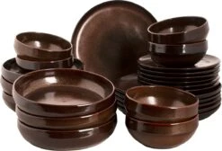 Palmer Serviesset Bama Copper Stoneware 6-persoons 24-delig Koper -Meubelwinkel 1200x814 4