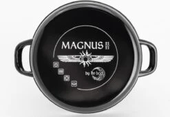 Lite-Body - Magnus Soeppan / Stamppotpan Met Deksel - Ø 24 Cm/ 8l - Emaille - Grijs -Meubelwinkel 1200x827 1