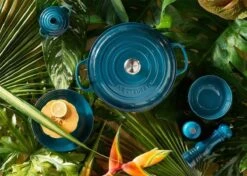 Le Creuset Braadpan Campagnard Signature Deep Teal - ø 30 Cm / 3.5 Liter -Meubelwinkel 1200x853 2
