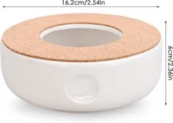 ConBlom Keramische Theepot, Warmer, Theewarmer, Koffiewarmer, Stoofje, Met Kurk-stoofje, Theepot Basis, Theefornuis, Melkwarmer Voor Thuis, Café, Theemelk (zonder Kaars En Theepot) 12 ConBlom Keramische Theepot, Warmer, Theewarmer, Koffiewarmer, Stoofje, Met Kurk-stoofje, Theepot Basis, Theefornuis, Melkwarmer Voor Thuis, Café, Theemelk (zonder Kaars En Theepot) -Meubelwinkel 1200x855