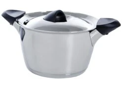 BK Q-linair Classic Pannenset - 5 Delig - RVS - Veilig Afgietsysteem - Inductie -Meubelwinkel 1200x864 1