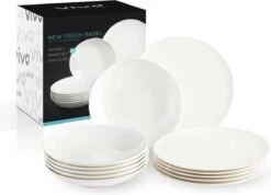 Villeroy & Boch Vivo New Fresh Basic Tafel Serviesset - 6 Personen - 12 Delig - Porselein 7 Villeroy & Boch Vivo New Fresh Basic Tafel Serviesset - 6 Personen - 12 Delig - Porselein -Meubelwinkel 1200x867 1