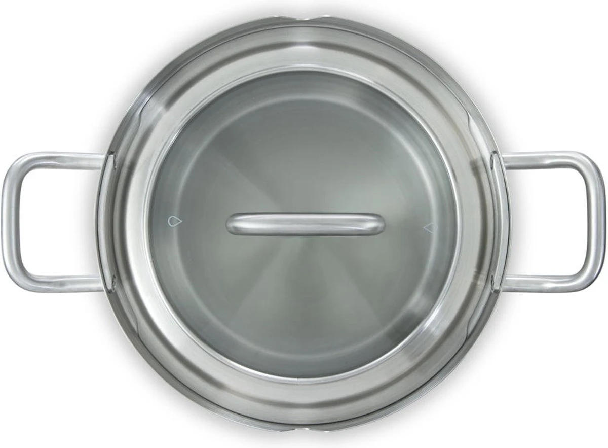 BK Q-linair Master Glas Pannenset - 5-delig - Glazen Deksel - Veilig Afgietsysteem - Inductie 21 BK Q-linair Master Glas Pannenset - 5-delig - Glazen Deksel - Veilig Afgietsysteem - Inductie - Afbeelding 19