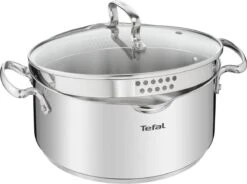Tefal Duetto+ Pannenset -10 Delig- 5 Pannen - Kookpannenset - Zilver - Afdruipdeksels -Meubelwinkel 1200x893 3
