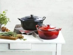 Le Creuset Braadpan Faitout Tradition Kersenrood - ø 24 Cm / 3 Liter -Meubelwinkel 1200x898 1