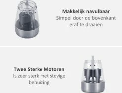 KROMS Peper En Zoutmolen Set - Peper En Zoutmolen Set Elektrisch -2 In 1 - Instelbare Maalgraad - Pepermolen - Zoutmolen - Peper En Zoutmolen Elektrisch 13 KROMS Peper En Zoutmolen Set - Peper En Zoutmolen Set Elektrisch -2 In 1 - Instelbare Maalgraad - Pepermolen - Zoutmolen - Peper En Zoutmolen Elektrisch -Meubelwinkel 1200x913 1
