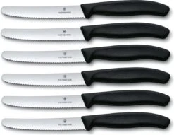 Victorinox Tafelmes 6 Stuks Zwart Krom Heft -Meubelwinkel 1200x927 2