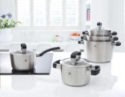 BK Conical Cool Pannenset - 5-delig - RVS - Geschikt Voor Alle Warmtebronnen -Meubelwinkel 1200x929