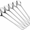 Merkloos Latte Macchiato Lepels – RVS Lange Yoghurt, Dessert Of Koffie Lepeltjes – Set Van 6 Stuks -Meubelwinkel 1200x943 1